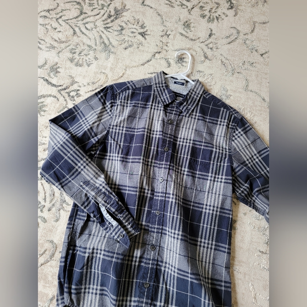 Tommy Hilfiger Plaid Cotton Botton Down Shirt